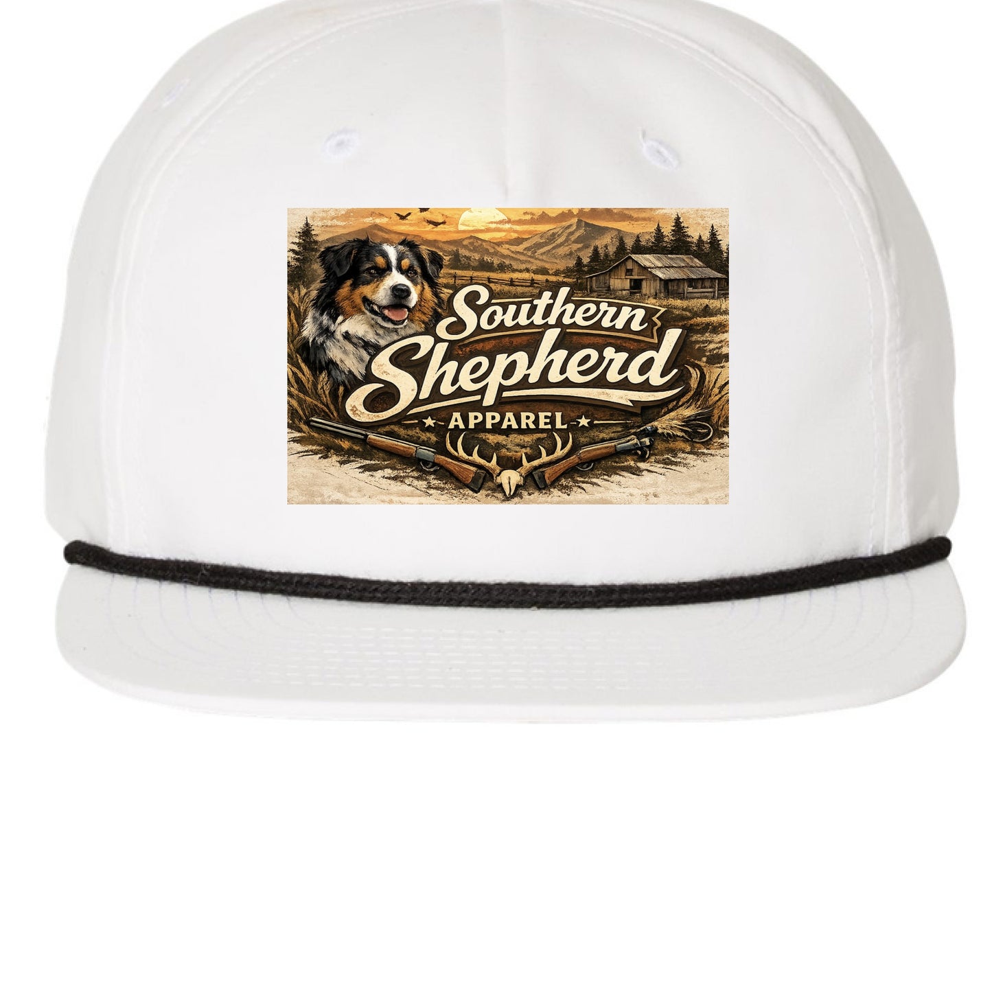 White/ Black - FRONT