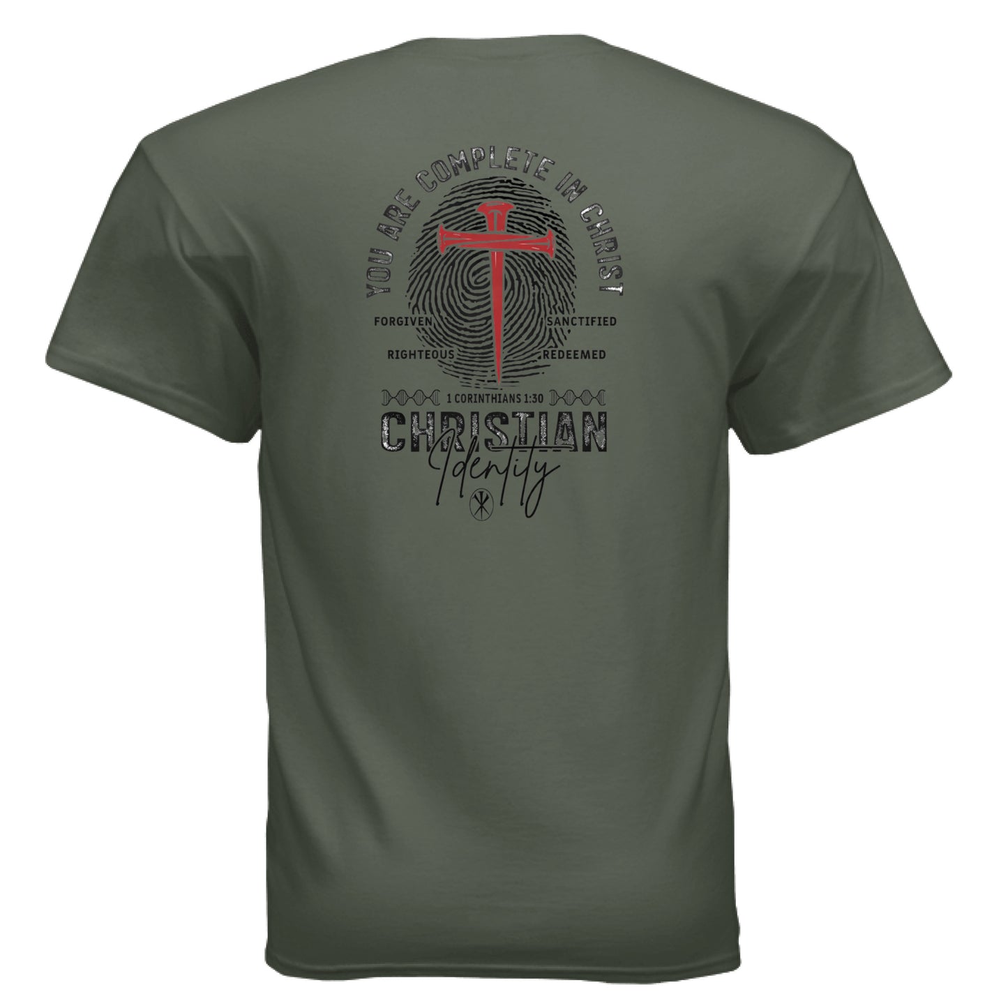 MILITARY GREEN - BACK