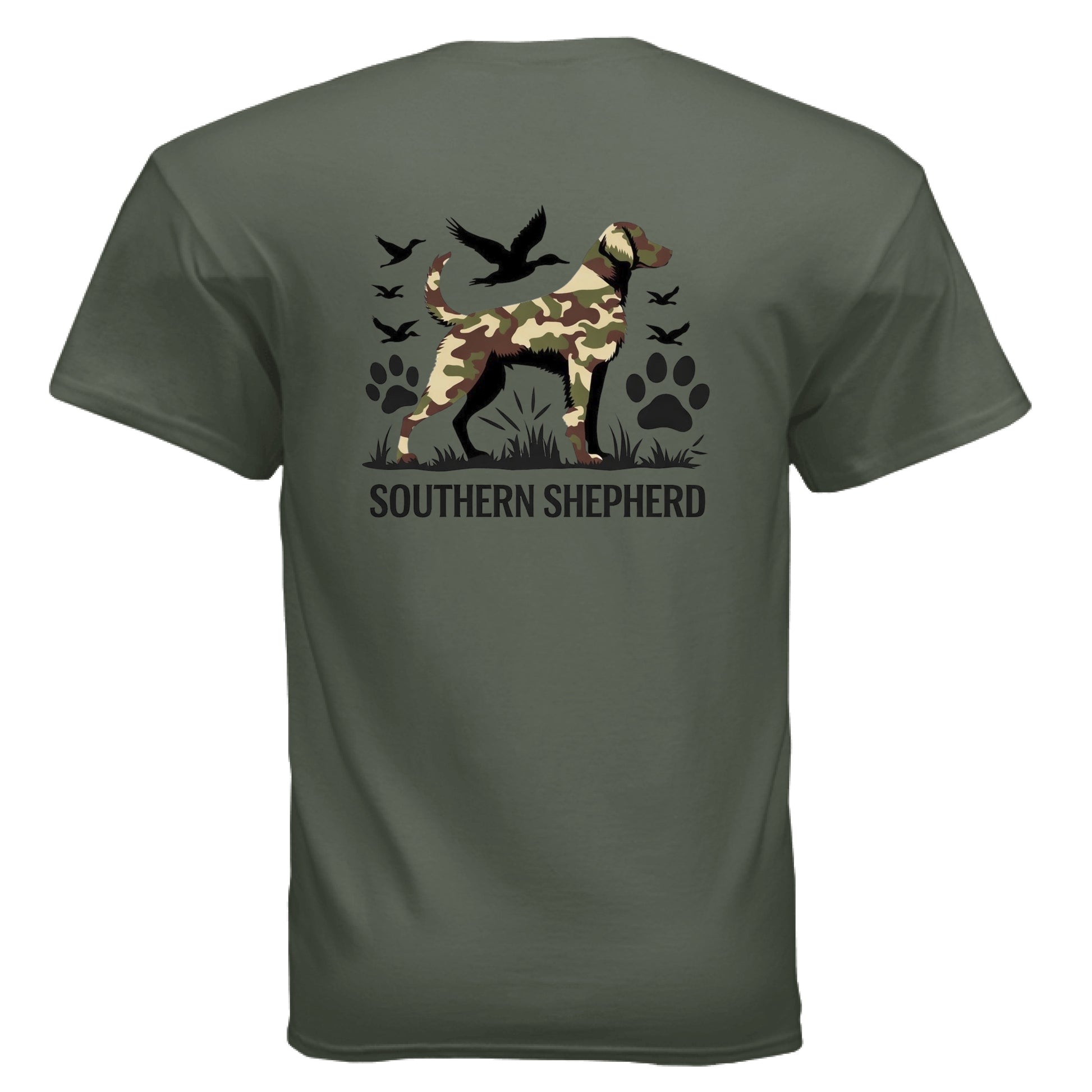 MILITARY GREEN - BACK