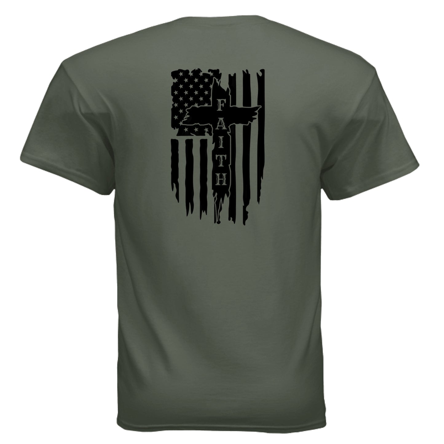 MILITARY GREEN - BACK