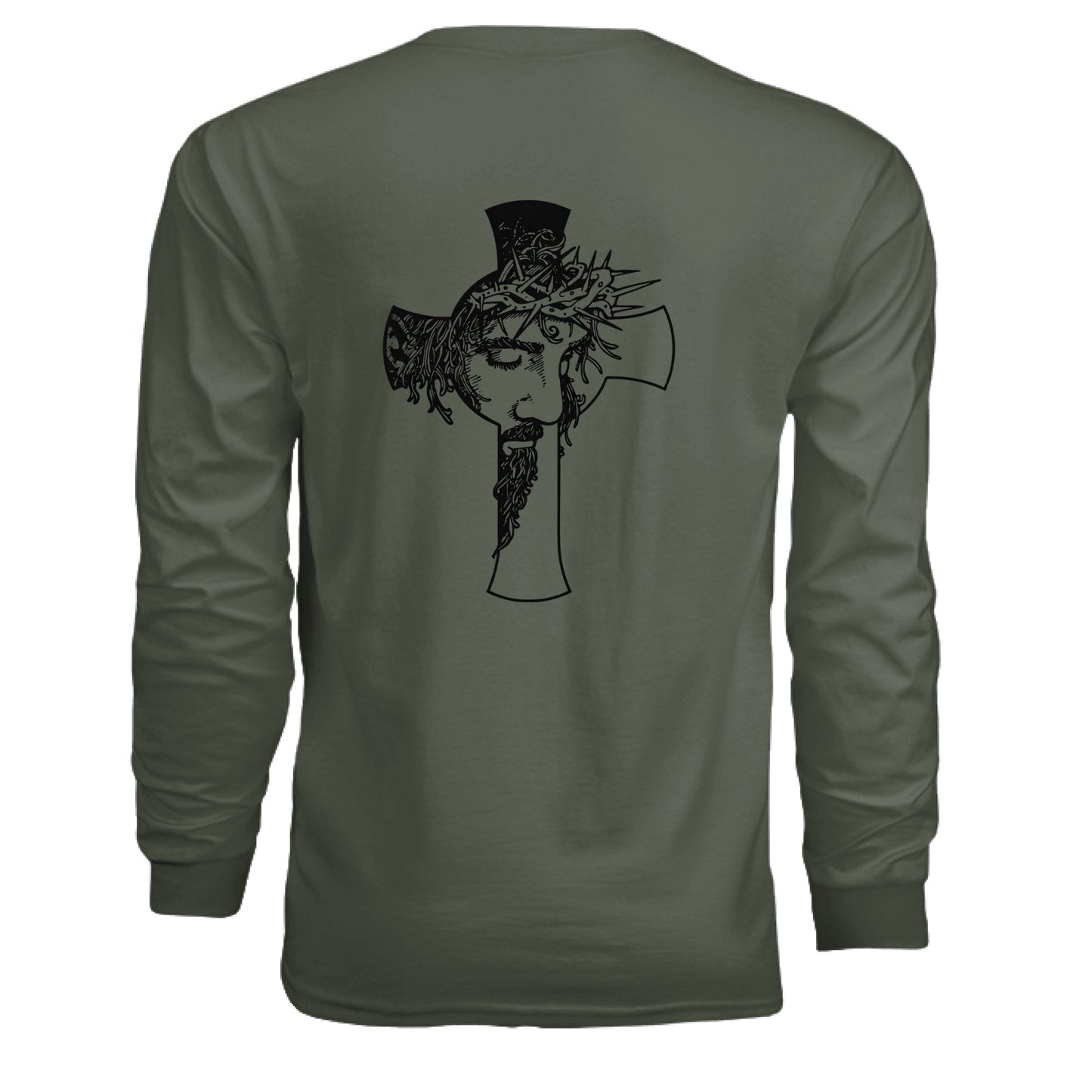 MILITARY GREEN - BACK