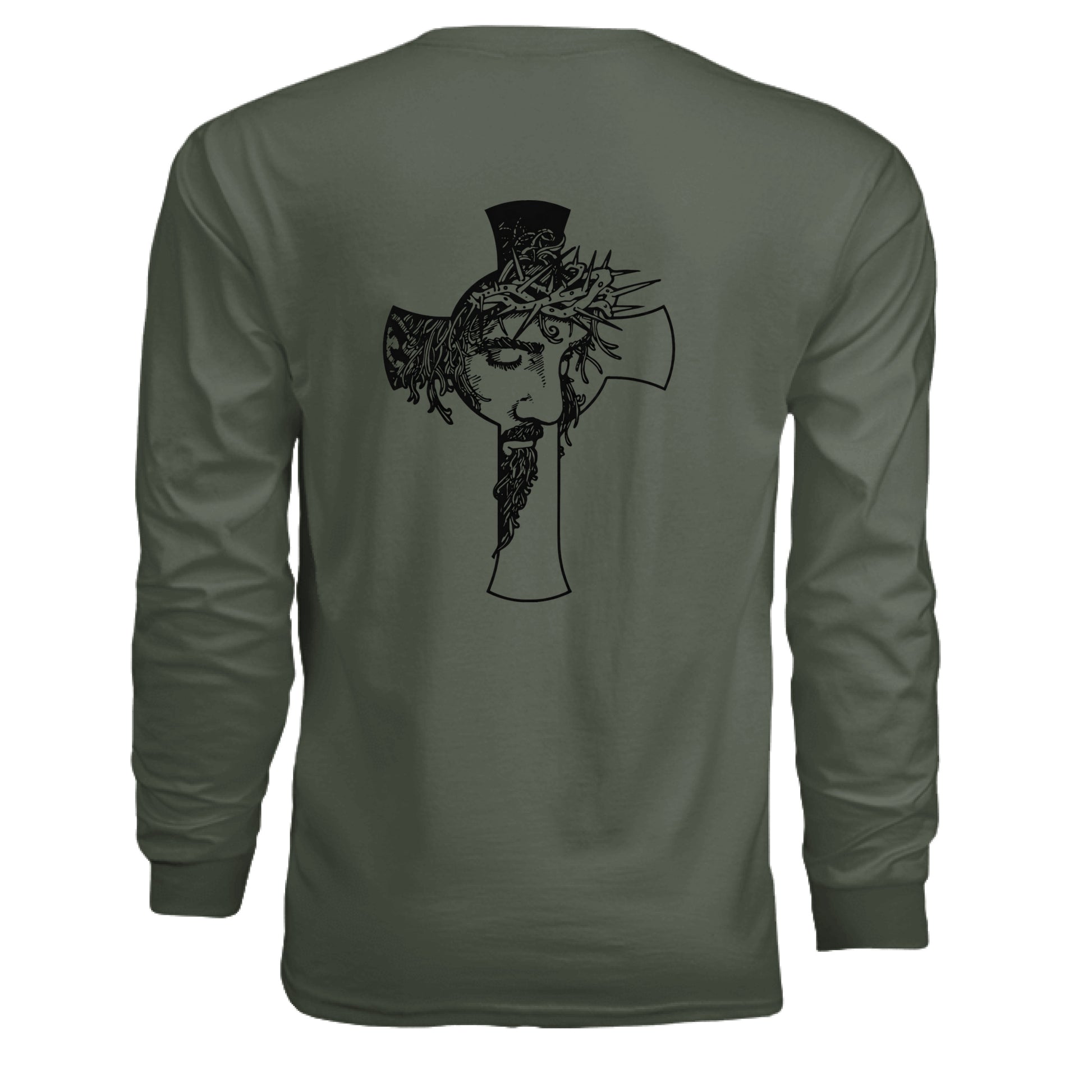 MILITARY GREEN - BACK