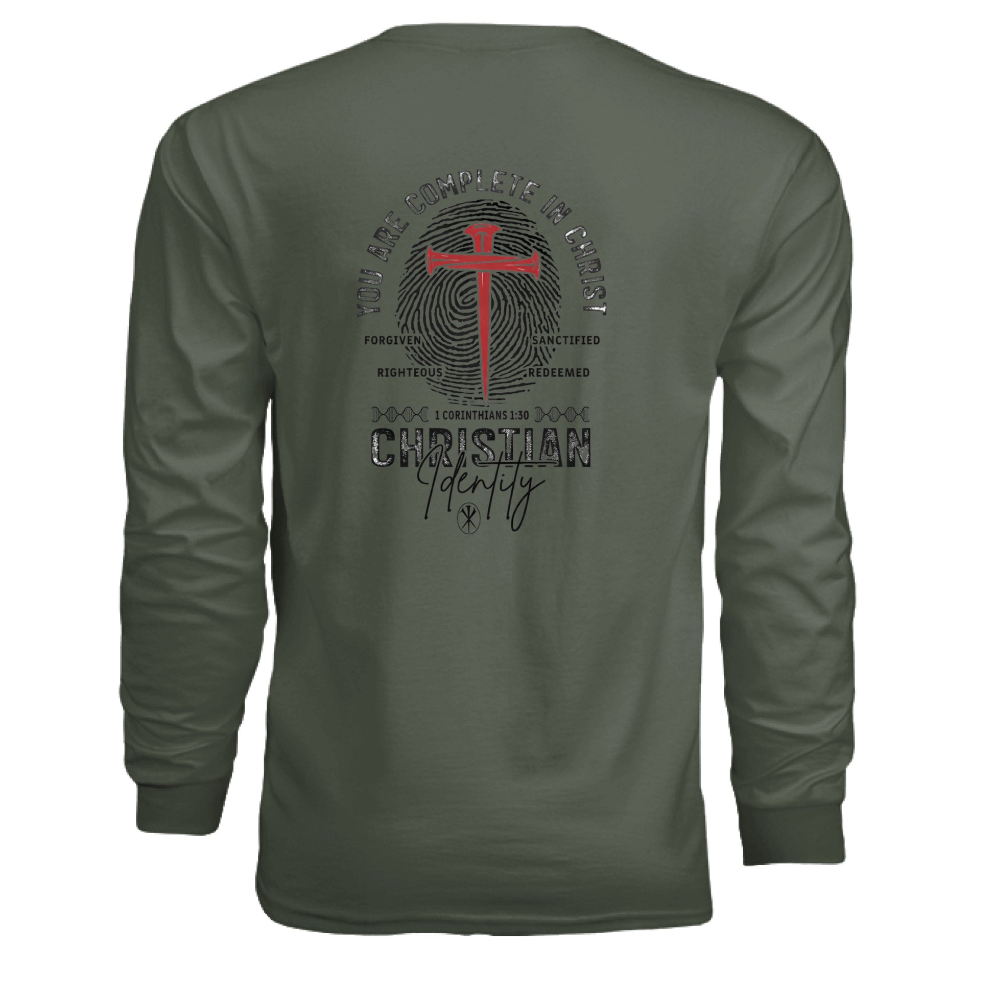 MILITARY GREEN - BACK